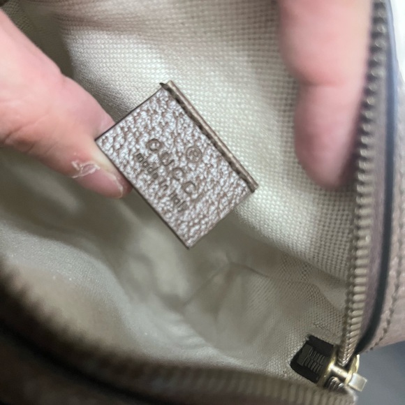 Gucci Ophidia Mini Messenger Bag supreme GG canvas set with sunglasses - Picture 9 of 16